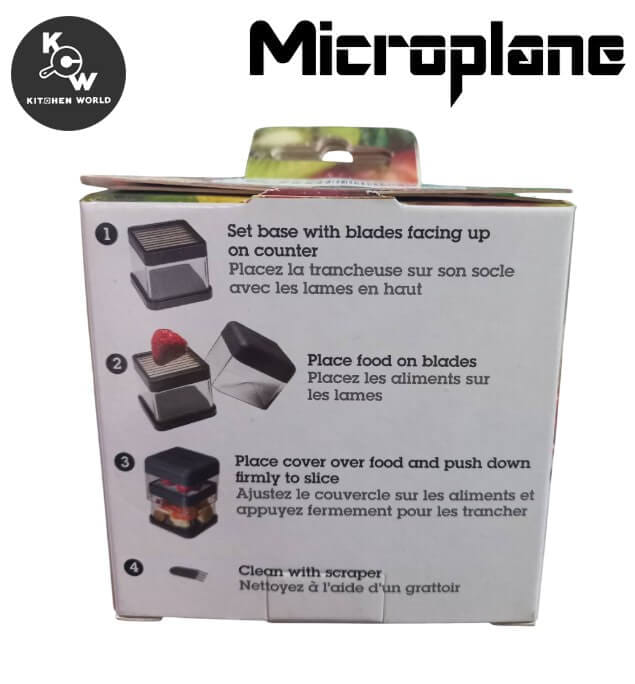ที่หั่นอาหารขนาดเล็กแมนนวล Microplane 34055 สีดำ